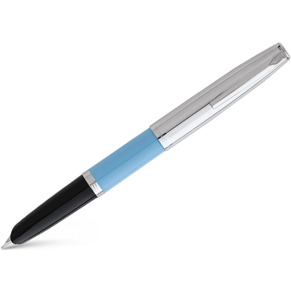 Gasdruk schokdemper Aurora Duo Cart Fountain Pen - Light Blauw - Medium