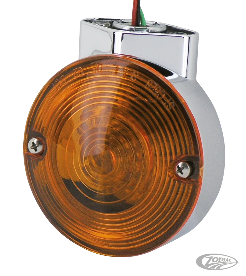 GZP Amber 2-LED turn signal FLH/T86-up Harley-Davidson