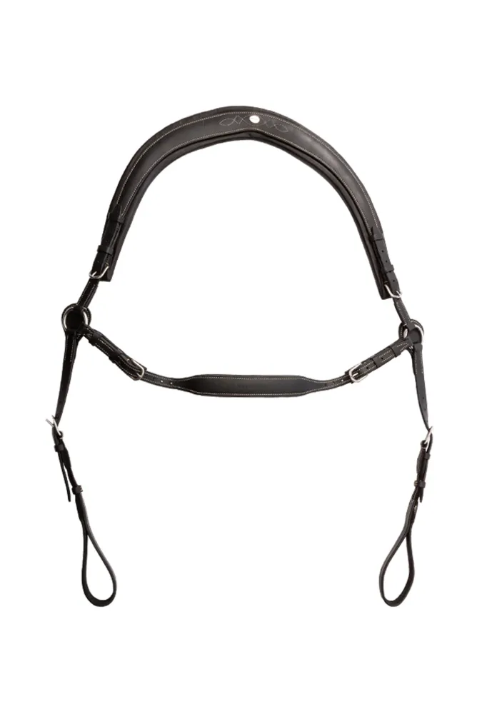 Jerome 2-Point Breastplate Black/Black C-F
