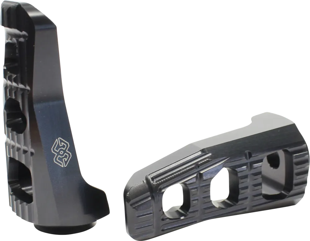 Kit Reposapié UF16 Negro Para Ducati Touring Footpeg V2 22