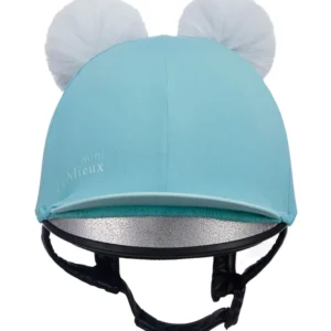 Mini Double Pom Hat Silk Lagoon Mini