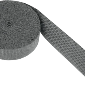 MOOSE RACING HARD-PARTS EXHAUST WRAP WRAP EXHAUST-BLK 2"X 50' zwarte poedercoating