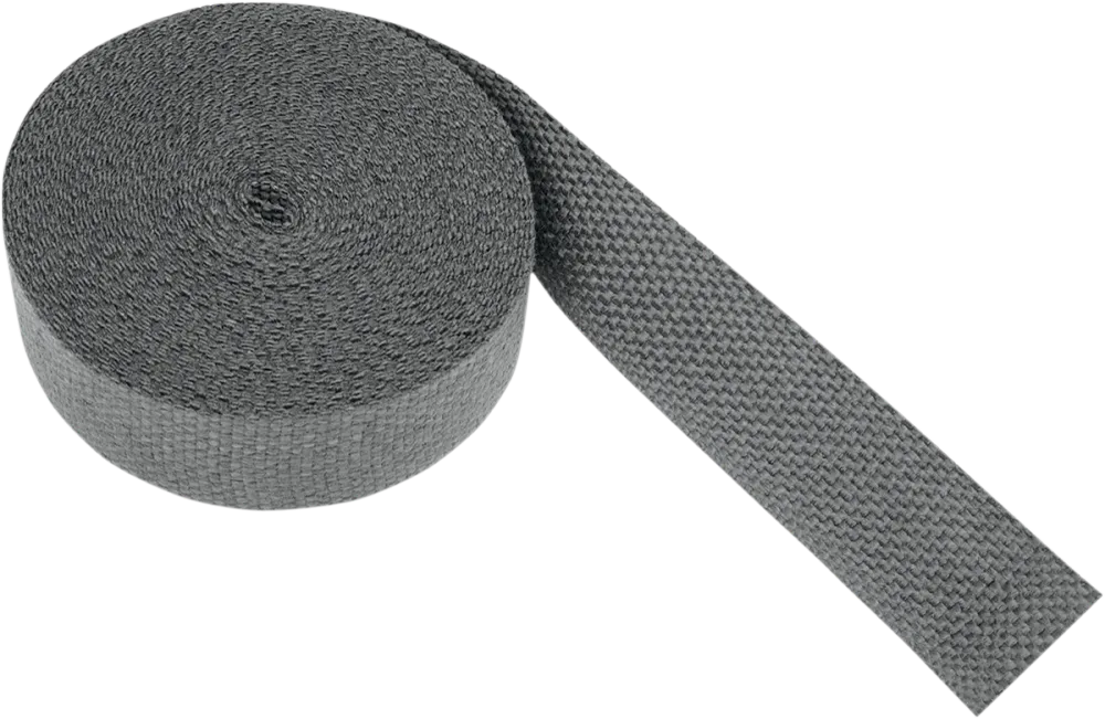 MOOSE RACING HARD-PARTS EXHAUST WRAP WRAP EXHAUST-BLK 2"X 50' zwarte poedercoating
