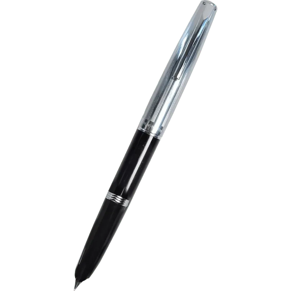 OEM Kwaliteit Aurora Duo Cart Fountain Pen - Koolzwart - Medium