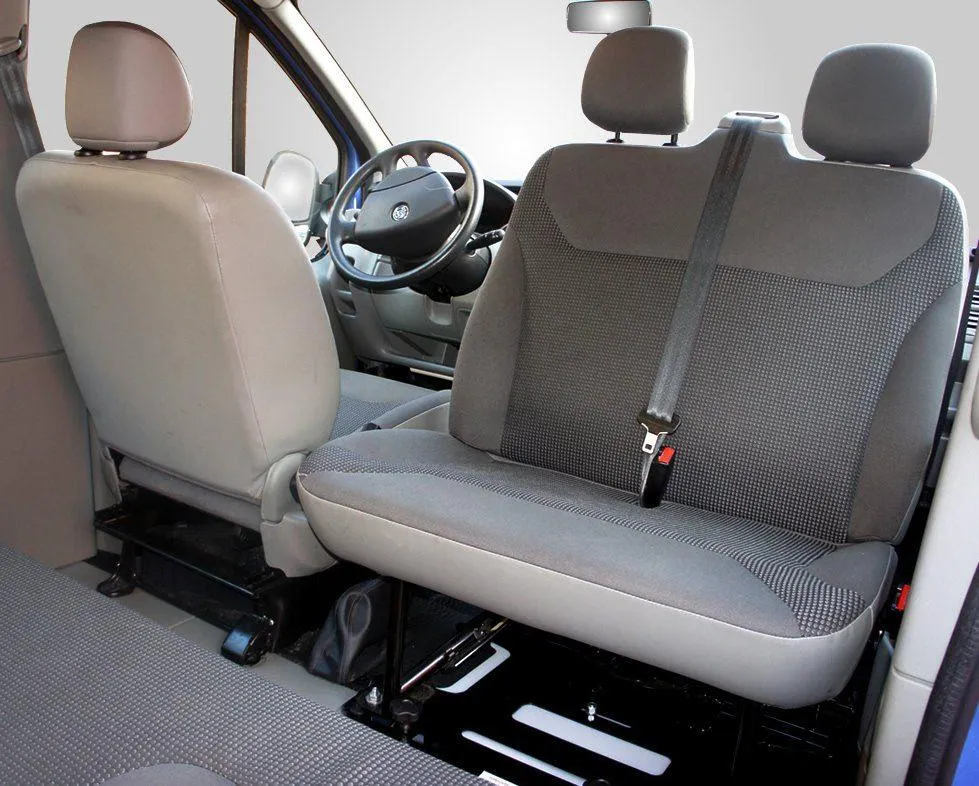 Opel Vivaro B X82 (2014-2018) Kiravans Double Passenger Seat Draaivoet