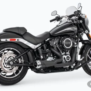 US OUTLAW LOW 2-1 BLK/CH ST18-UP Harley-Davidson