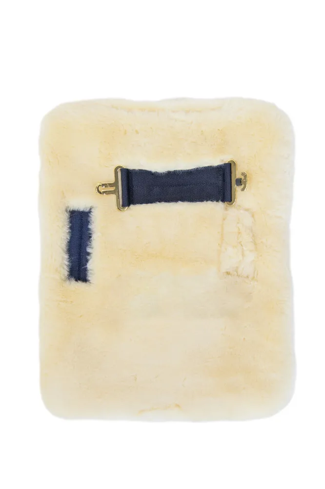 Professionele Klasse Vegan Sheepskin Chest Expander 1 Buckle natuurlijk 2
