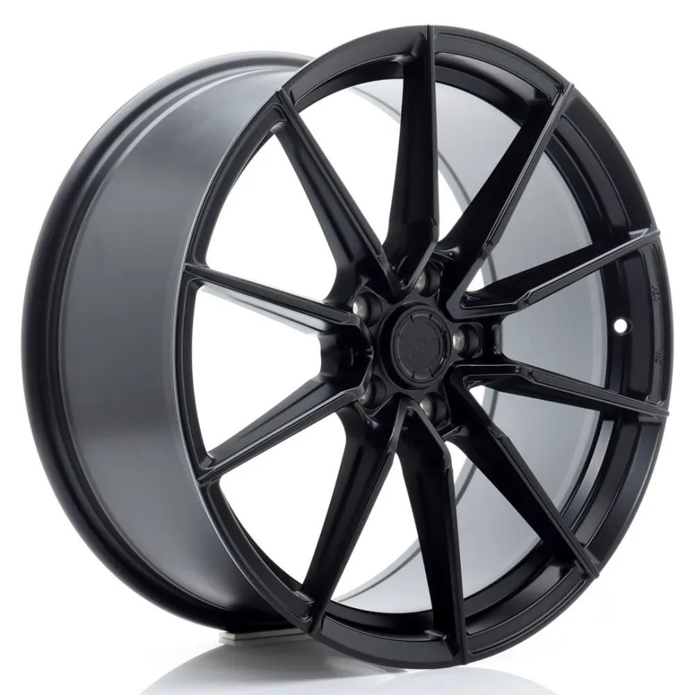 Rubber silentblok Japan Racing SL-02 Super Light 19x8.5" 5x112 ET35, Flat Zwart