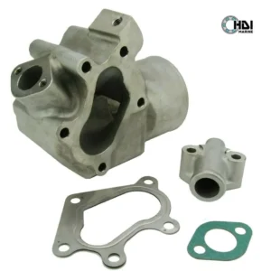 Rubber silentblok Volvo Penta D2-60F Corrosiebestendig Steel Exhaust Outlet Elbow & Connector Kit - equivalent to 3584413