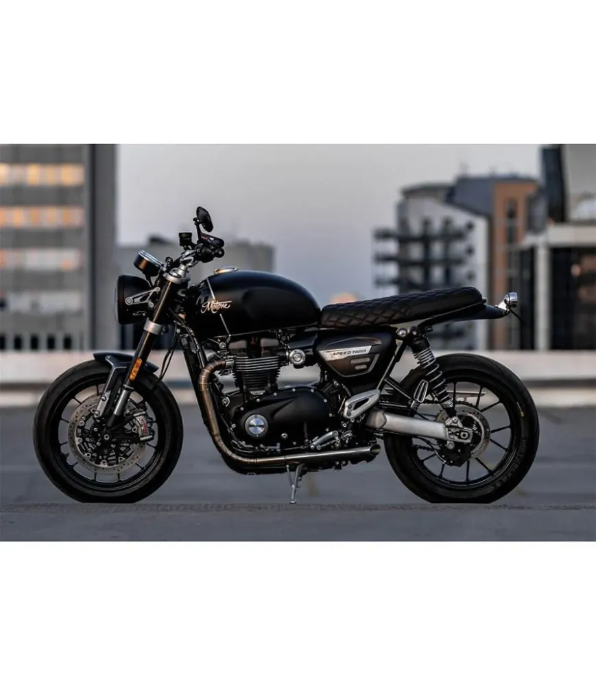 Seat Speed Twin 1200 Triumph - Koolzwart Diamond