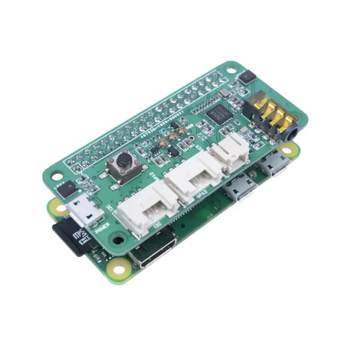 Seeed Studio reSpeaker 2-Mics Pi HAT V2.0 Raspberry Pi met bouten en moeren