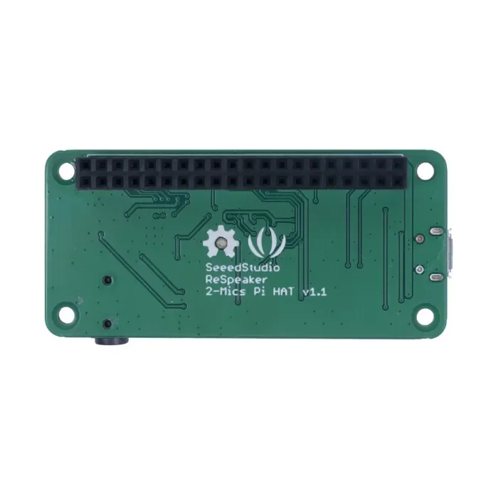 Seeed Studio reSpeaker 2-Mics Pi HAT V2.0 Raspberry Pi met bouten en moeren