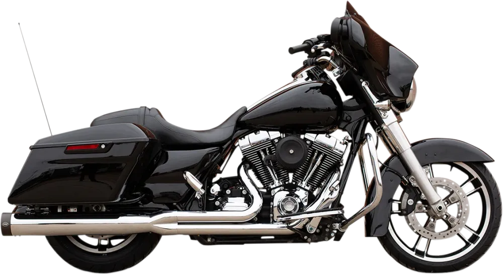 SIDEWINDER 2-INTO-1 EXHAUST SYSTEMS AND SHADOW MUFFLER KITS HARLEY-DAVIDSON - Set voor vooras