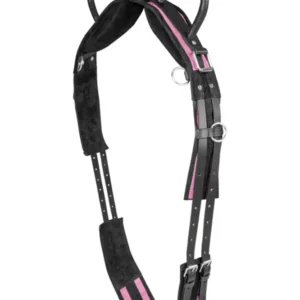Surcingle two handles black/pinkrose SP met Garantie
