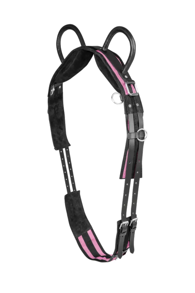 Surcingle two handles black/pinkrose SP met Garantie
