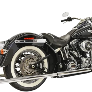 TRUE DUALS FISHTAIL MUFFLERS HARLEY-DAVIDSON 1989-2005 compatibel met Ford Focus MK3