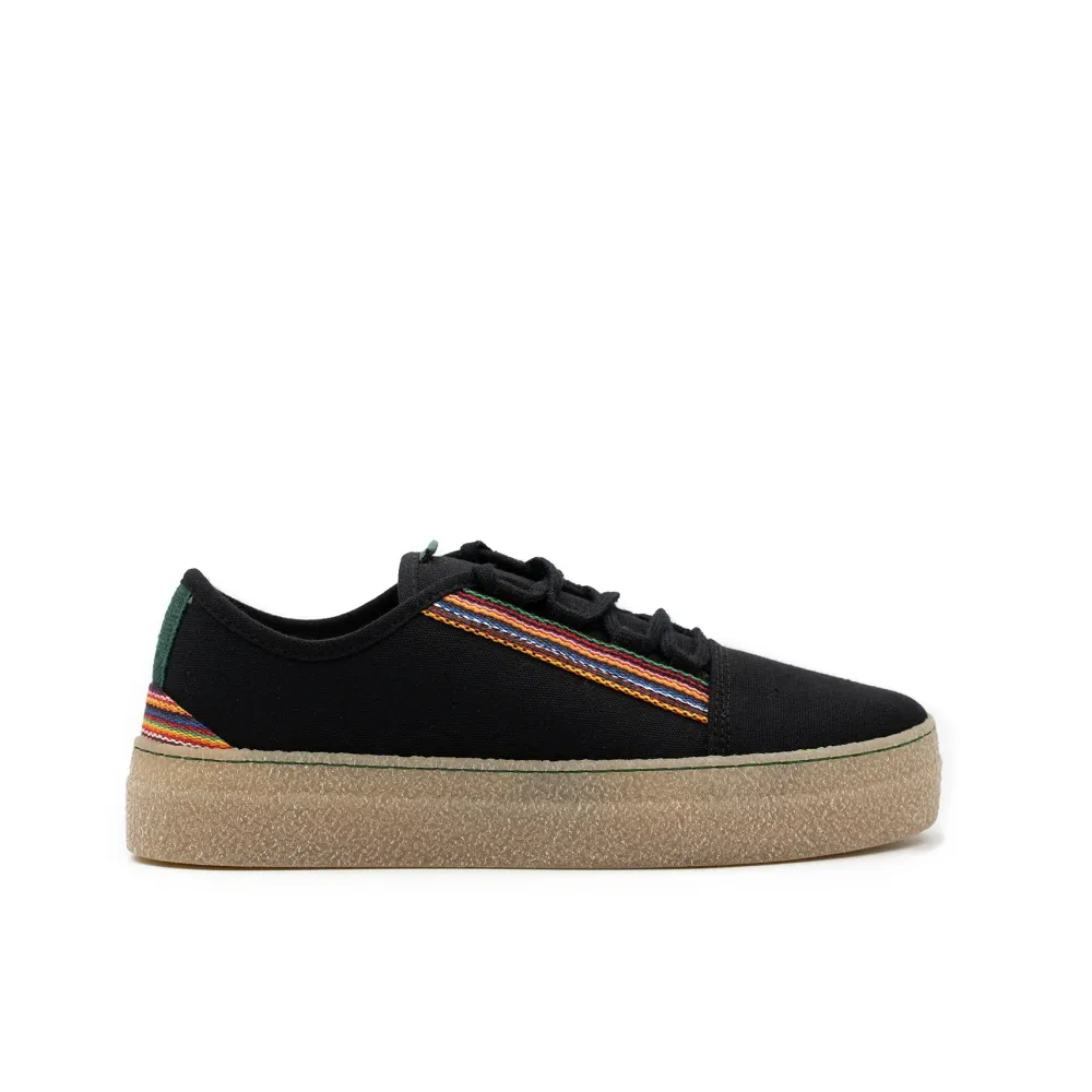 Vegan shoe ravenzwart shanti CAR002 voor terreinvoertuigen 36