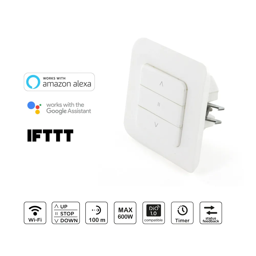 Verende bladveer Set 2 Connected Shutter Switch DiO Connect