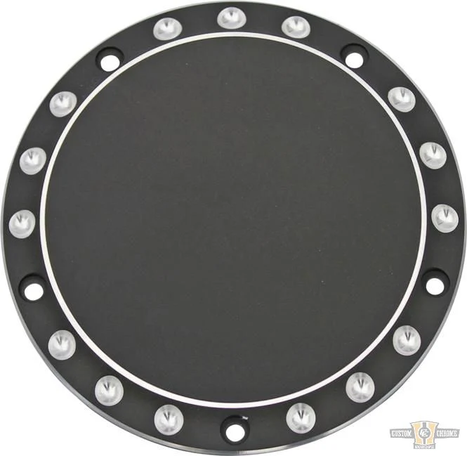 Zware Uitvoering Drilled Clutch Cover Bi-Color Anodized Harley-Davidson