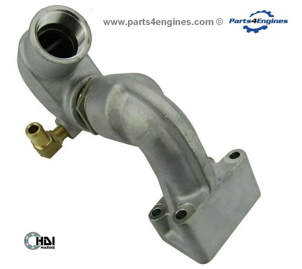 Zware Uitvoering Yanmar 2GM Stainless Rvs Exhaust Outlet