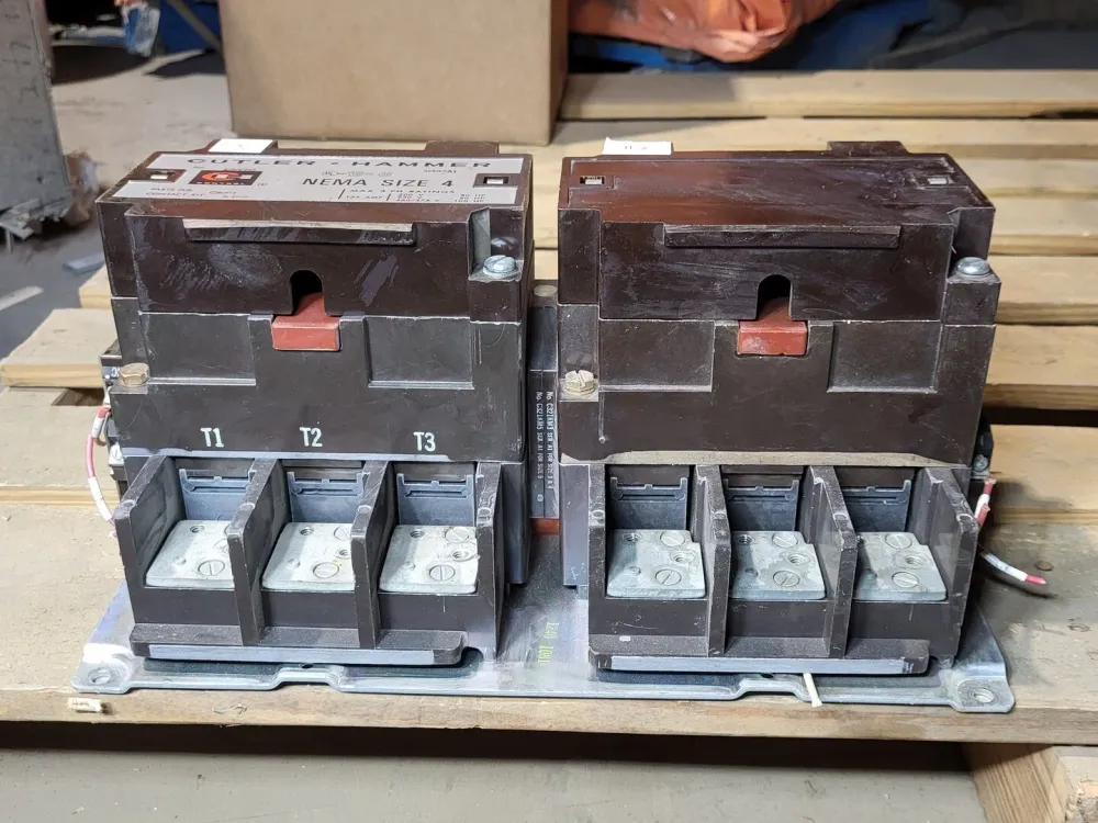 135 Amp, 100 hp, NEMA Size 4 Tweemaal Starter C50FN3