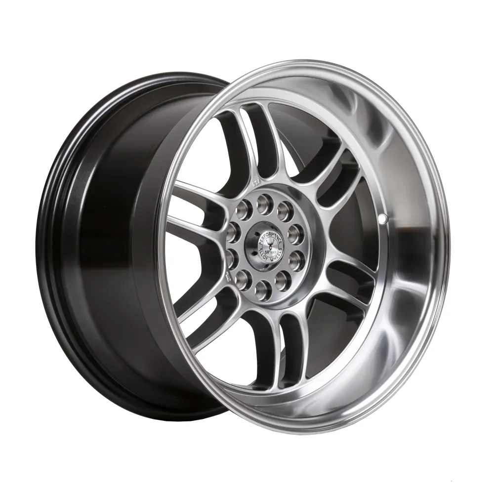 59°North D-006 18x10.5" 5x114.3/120 ET15, Hyper Zwart