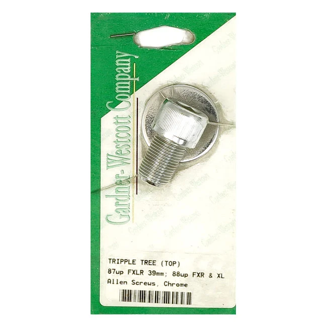 87-Up Fork Stem Bolt Kit, Allen Harley-Davidson