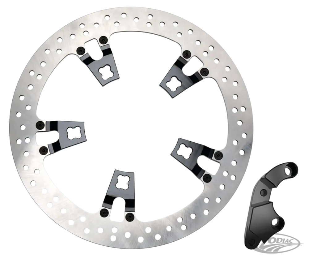 BG BRK RH 14" FLTNG ROTOR KIT FLH/T14-UP Harley-Davidson