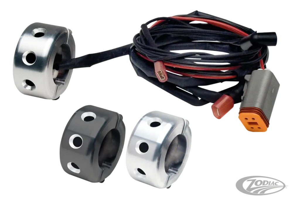 DAMAGE CONTROL KIT, 1", ZWART Harley-Davidson