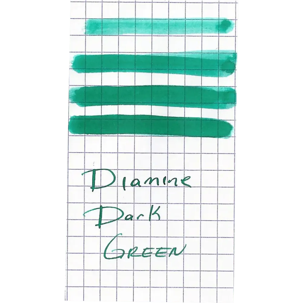 Diamine Dark Groen Ink Bottle - 80 ml