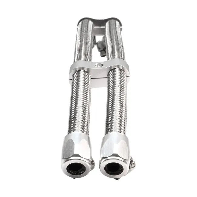 Jagg Oil Hose Upgrade Kit Platinagrijs Harley-Davidson