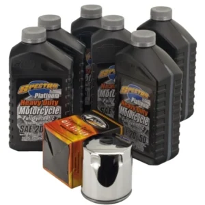 Kit Cambio Aceite Para Harley-Davidson Twin Cam Spectro 20W50 Sintético Platinum