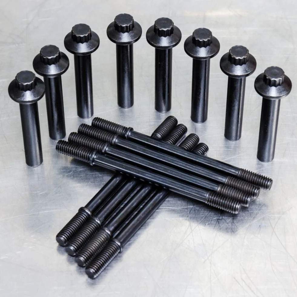 Kit Espárragos Cilindro Y Tornillos Culata S&S Para Harley-Davidson M8