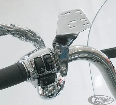 Kit De Montaje Cromado Manillar Dynojet Power Vision Para Harley Davidson