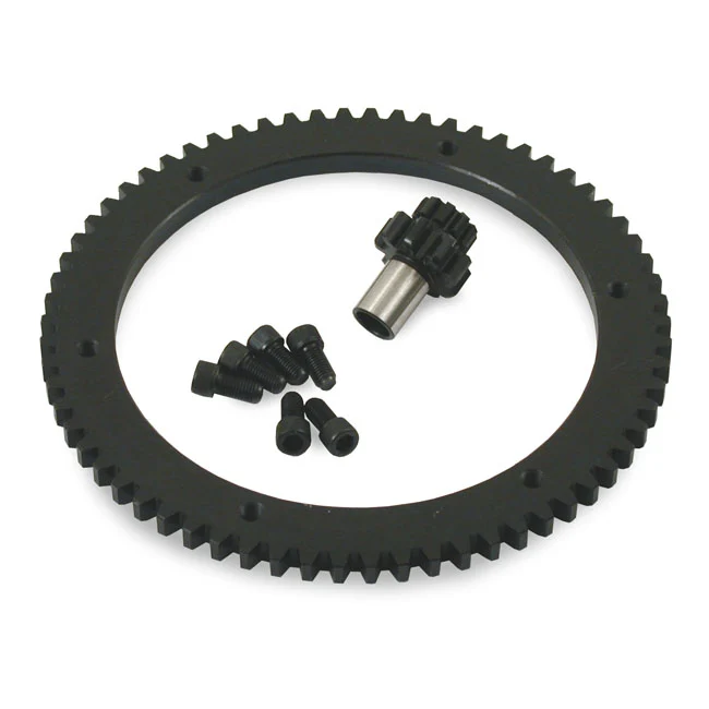 Spyke, Kit De Conversión De Anillo De Arranque. 102T 66T Para Harley Davidson 98-06 B.T. (EXCL. 2006 DYNA)