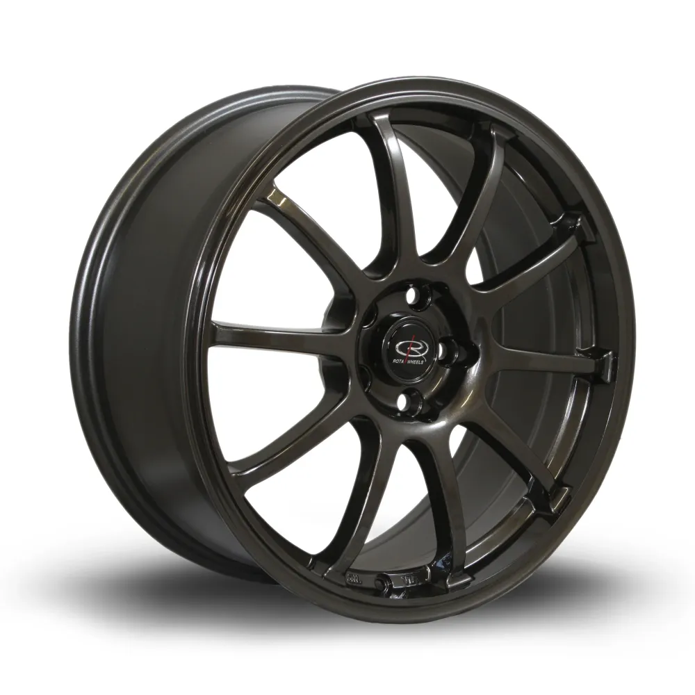 Rota Force 17x7.5" 5x100 ET48, Gunmetal