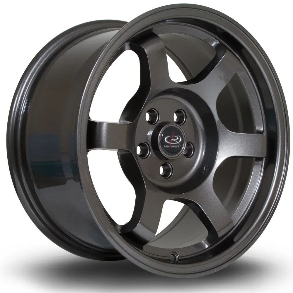 Waterpompwiel Rota Grid 16x8" 5x100 ET20, Gunmetal