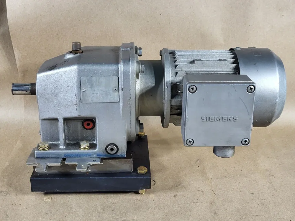 11.27 Ratio, -line Helical Gearmotor SK02-63L/4 w/ 0.24 hp Electric Motor