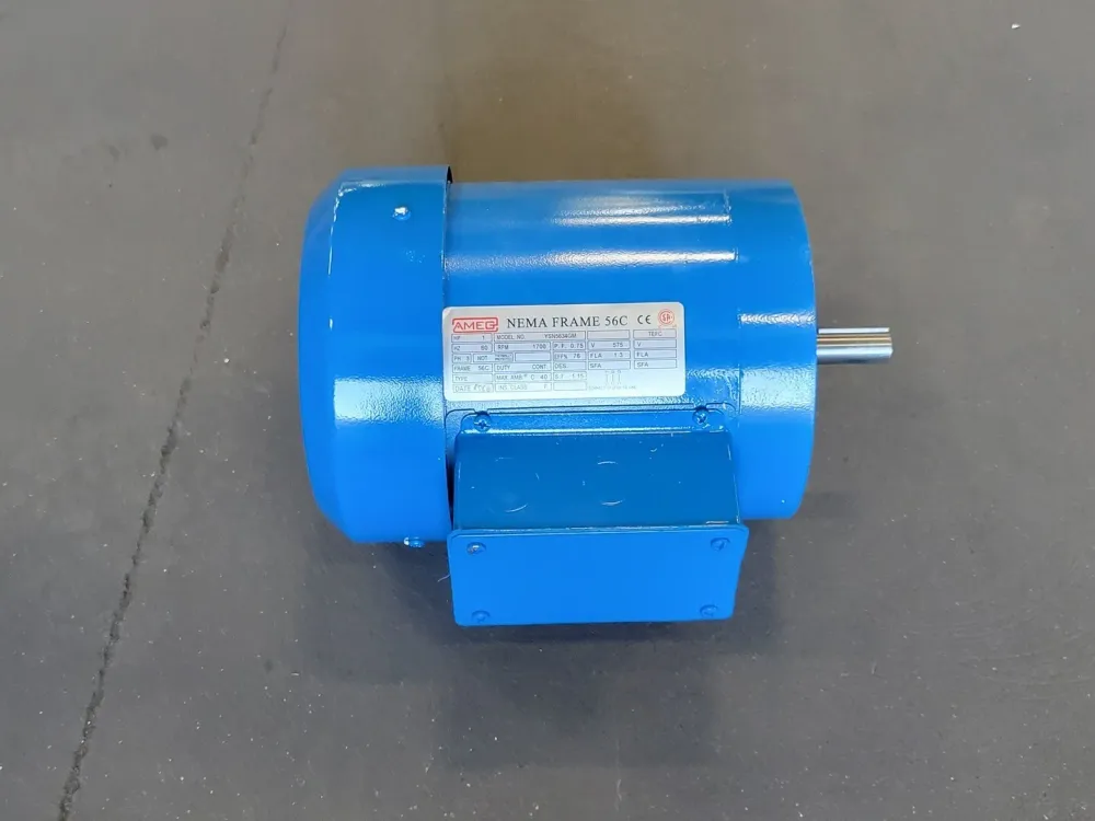 1 hp, 575 volts, 1700 rpm, 56C Electric Motor YSN5634GM met snelle installatie