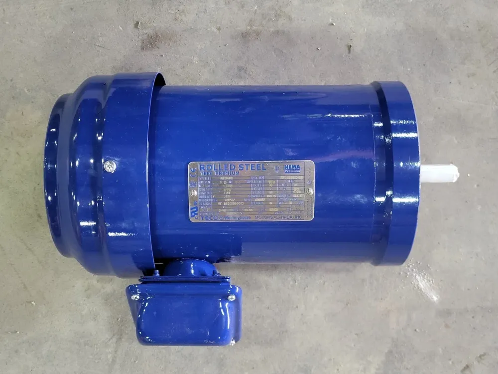 1.5 hp, 575 volts, 1740 rpm, 56C Electric Motor RF1/545C-56 voor voorportieren