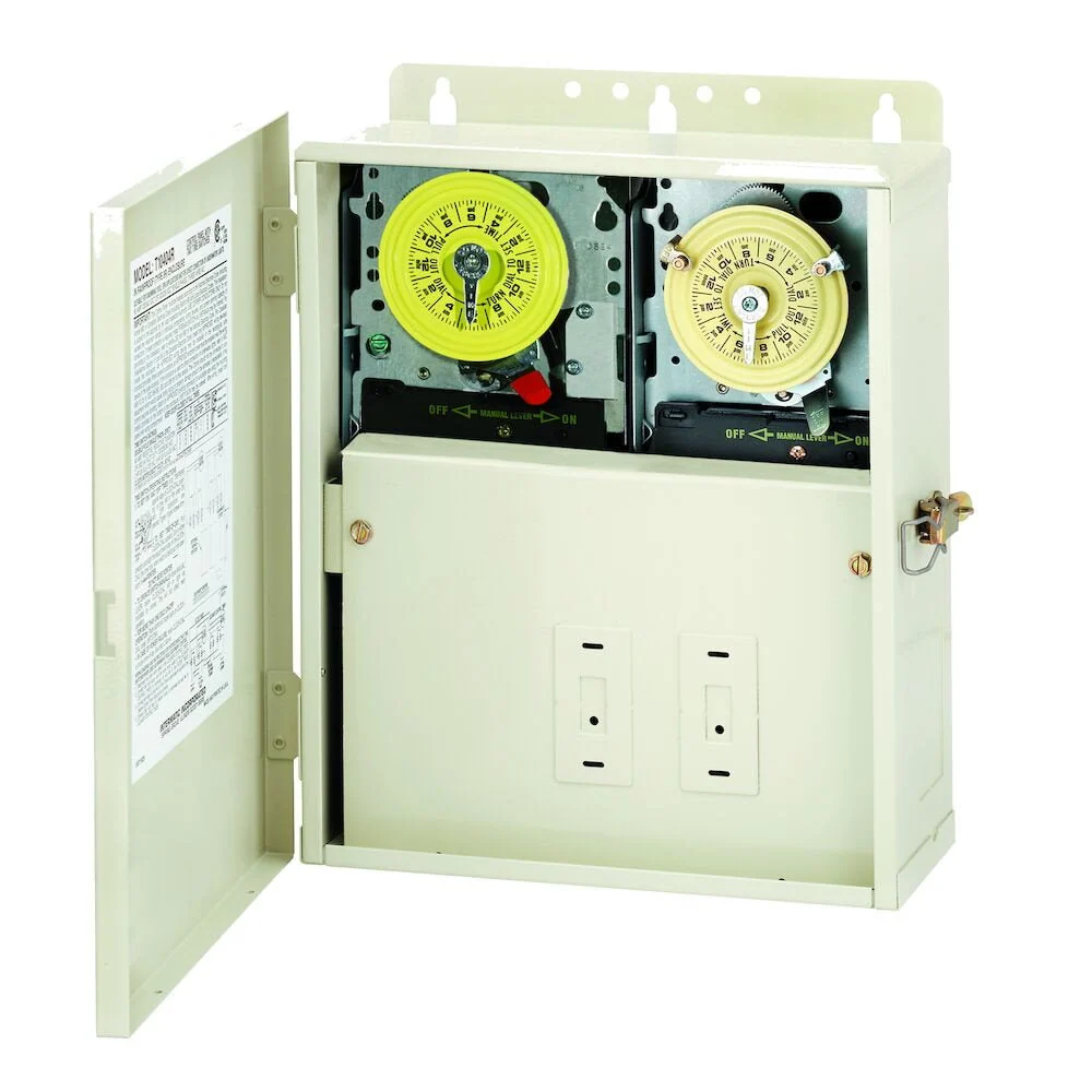 Intermatic - T12404R - Control Panel T104M201 & T104M Mechanisms