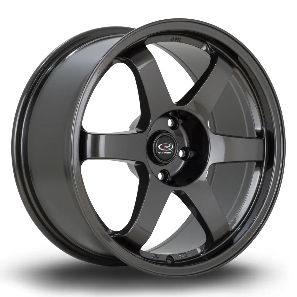 Regelaar mechanisme Rota Grid 18x8.5" 5x114.3 ET44, Gunmetal