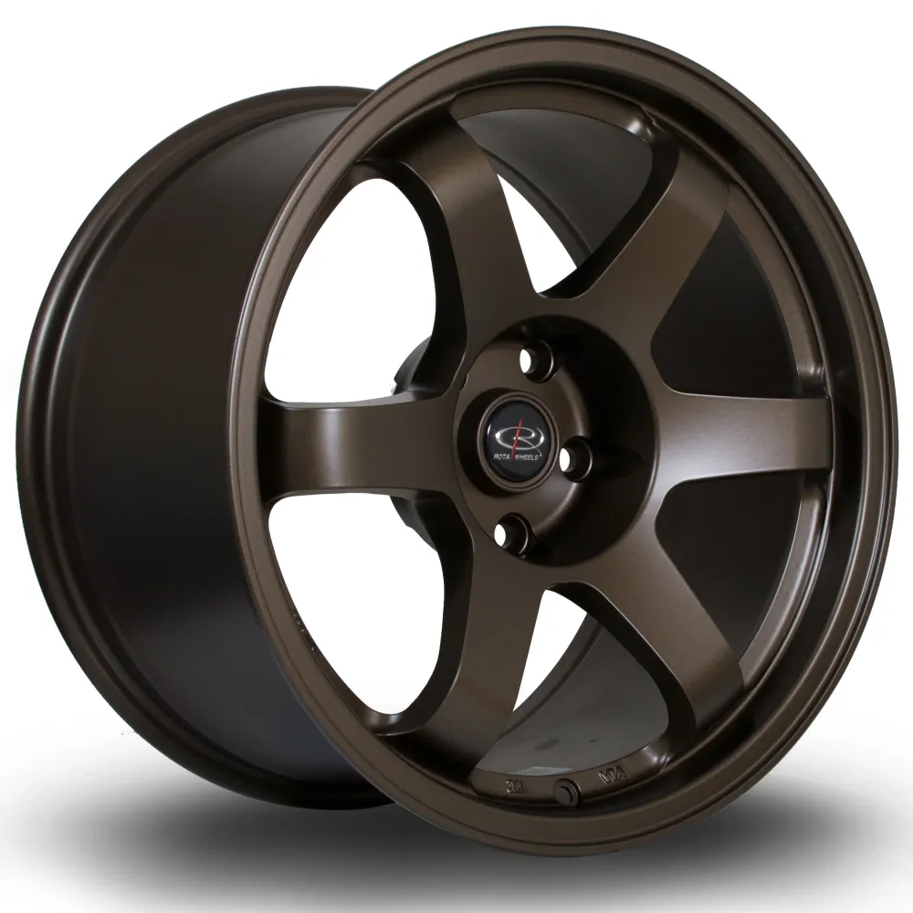 Rota Grid 17x9" 4x100 ET25, Bronskleurig