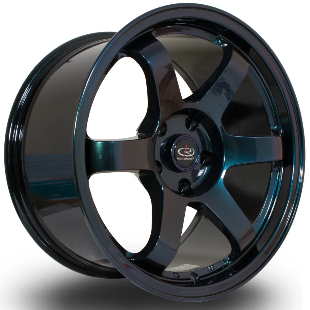 Rota Grid 17x9" 5x114.3 ET25, NeoChrome
