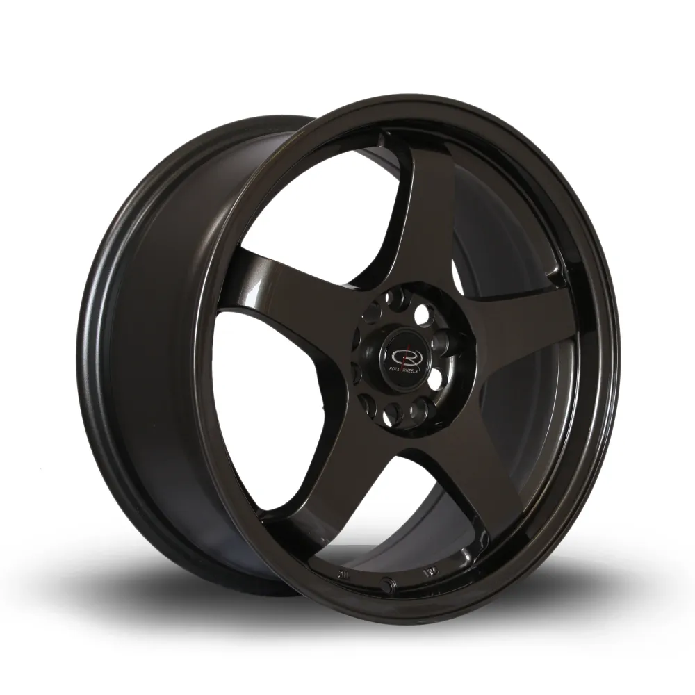 Rota GTR 17x7.5" 4x108 ET45, Gunmetal gegalvaniseerd staal