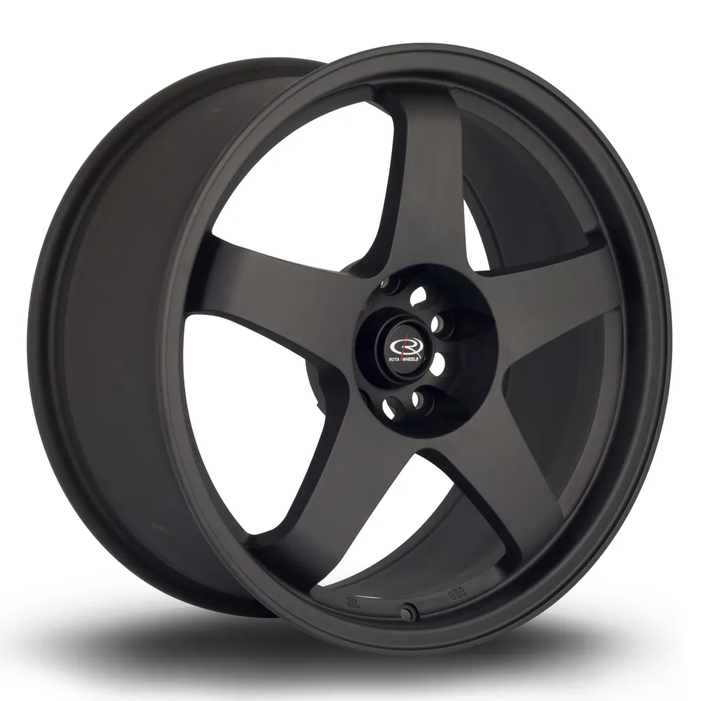 Rota GTR 18x8.5" 5x114.3 ET30, Satijn Black