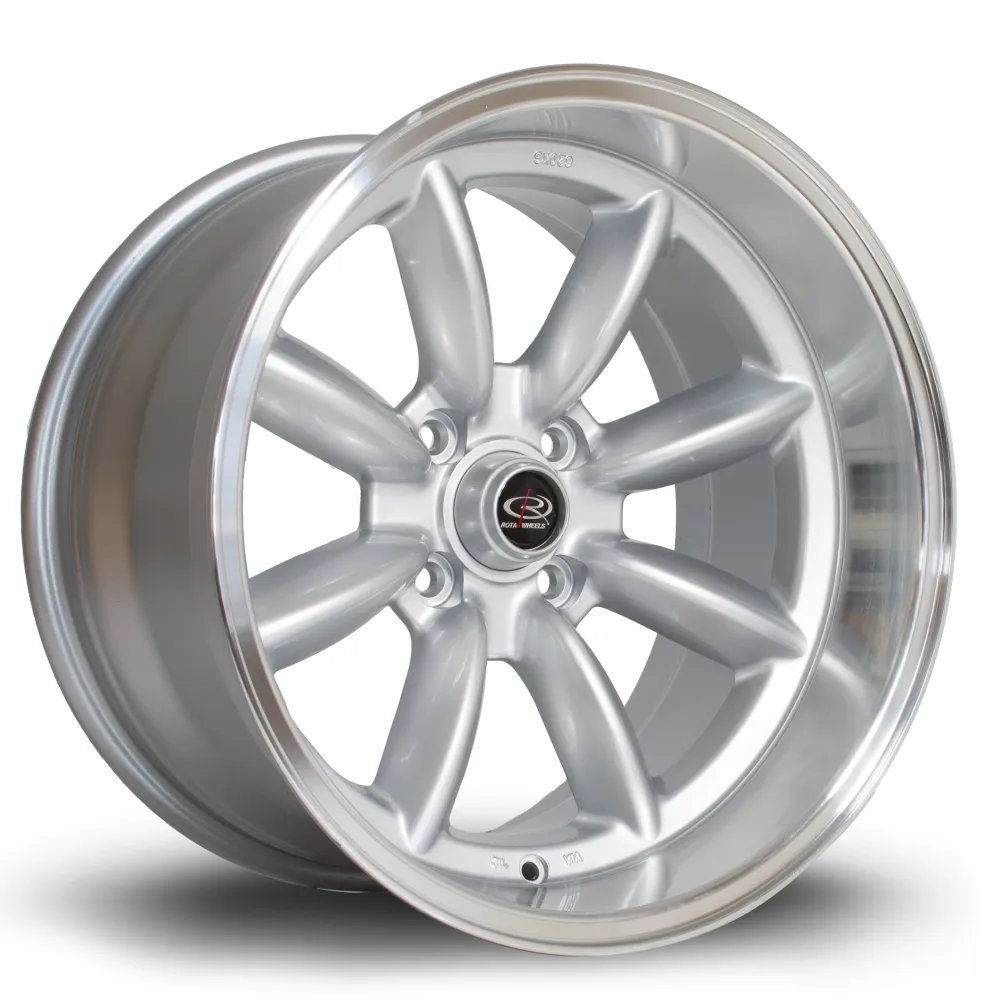 Rota RB-X 17 x 9,5 inch velg – 4x114,3 ET-19, platinagrijs