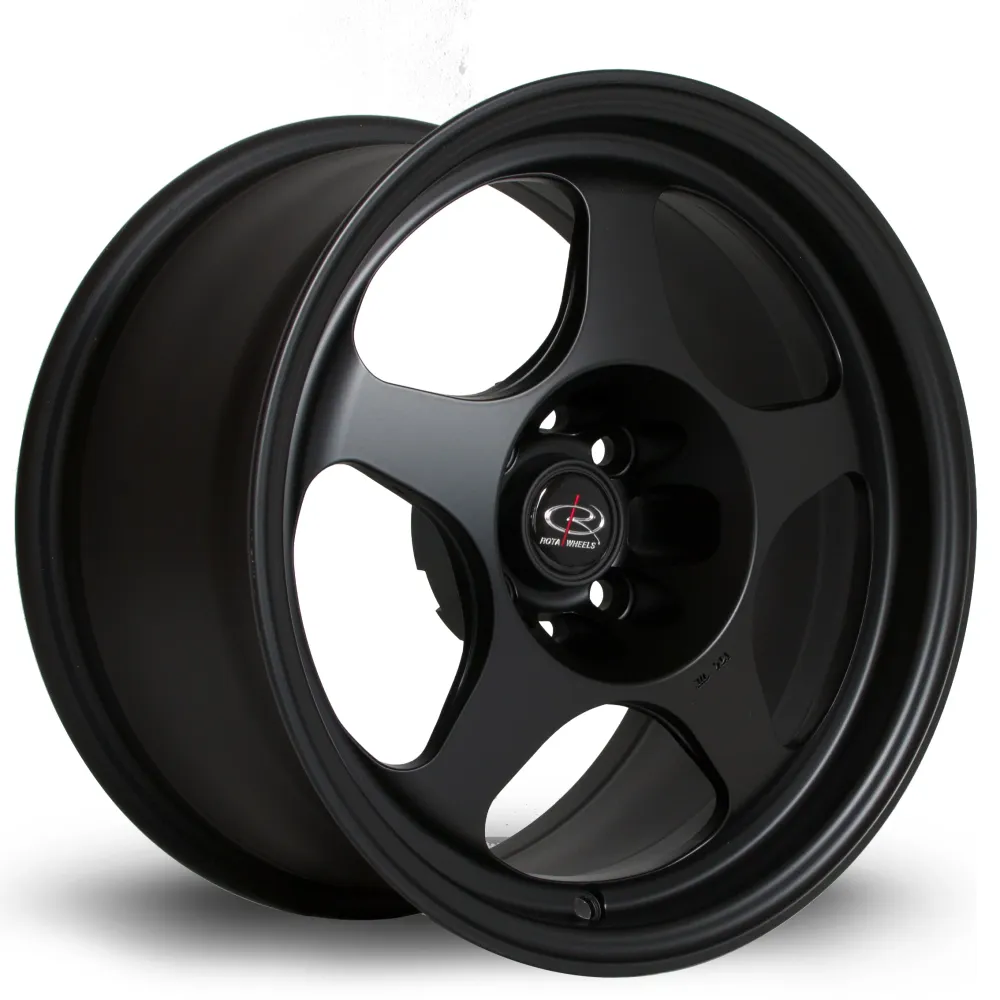 Rota Slipstream 15x8" 4x108 ET25, Flat Zwart voor SUV-modellen