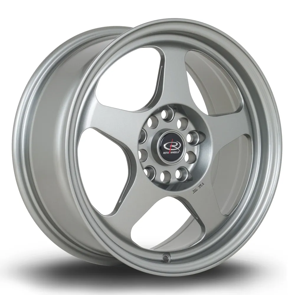 Rota Slipstream 16x7" 4x100 ET40, Staalgrijs door Valeo | Stille werking