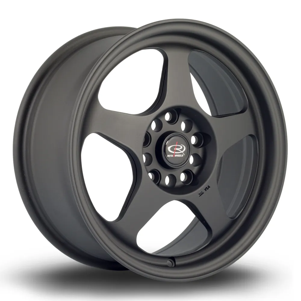 Rota Slipstream 16x7" 5x114.3 ET40, Satin Ebbenhout